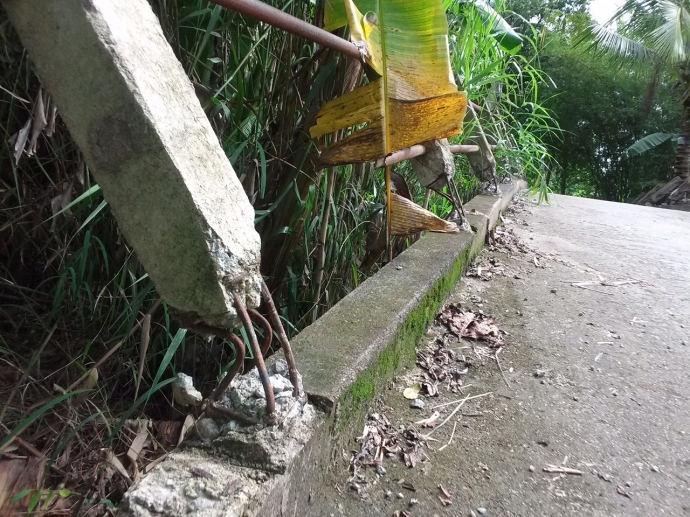 pha cau cho xe can bo di