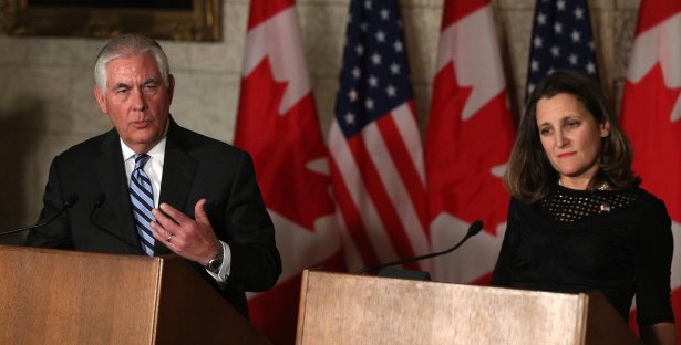 Ngoại trưởng Mỹ v&agrave; Canada