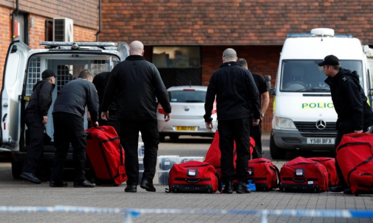 cảnh s&aacute;t Anh