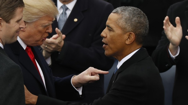 Trump Obama