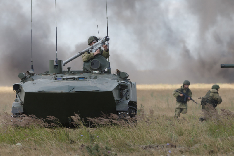 Đơn vị ph&ograve;ng kh&ocirc;ng Nga tập trận