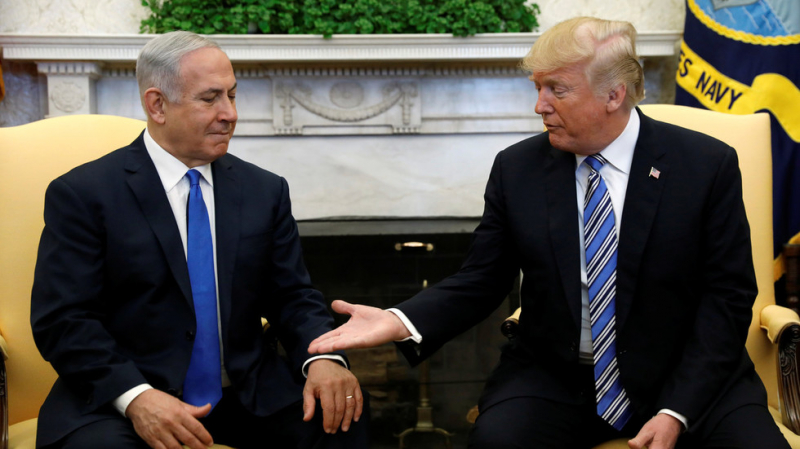 Trump v&agrave; Israel
