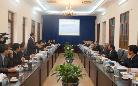 Cục H&agrave;ng hải VN l&agrave;m việc với UBND TP Hải Ph&ograve;ng