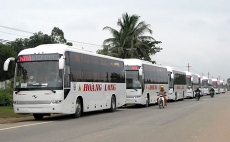 Ho&agrave;ng Long l&agrave; một trong số &iacute;t doanh nghiệp đăng k&iacute; tham gia c&aacute;c tuyến vận tải Việt - Trung