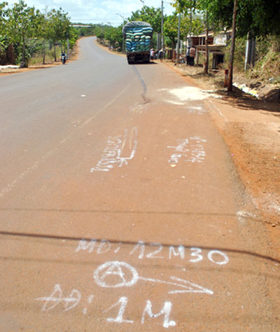 Cảnh s&aacute;t kh&ocirc;ng ph&aacute;t hiện vết thắng xe. 