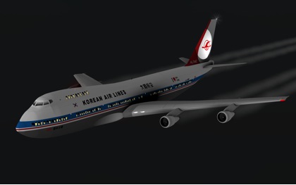 Chuyến bay 007 qua nét vẽ của hoạ sỹ