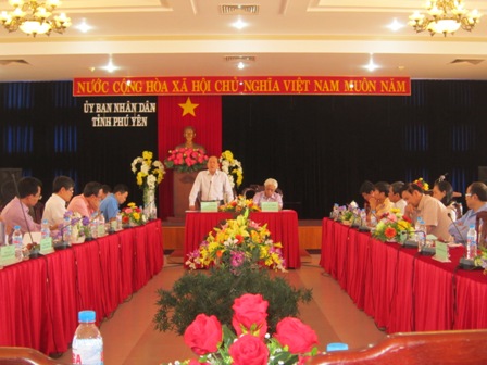 Thứ trưởng Nguyễn Văn C&ocirc;ng ph&aacute;t biểu chỉ đạo tại buổi l&agrave;m việc