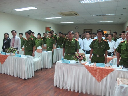 30 c&aacute;n bộ chiến sĩ tham gia đợt tập huấn