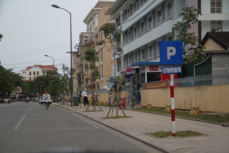 Biển P được ph&eacute;p đỗ &ocirc;-t&ocirc;