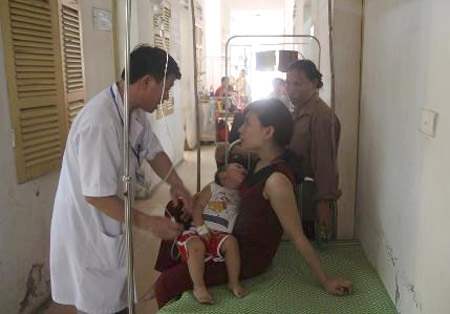 Tỉnh Nghệ An đã có nhiều biện pháp ngăn chặn dịch sởi lan rộng