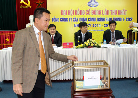 Bỏ phiếu bầu HĐQT v&agrave; Ban kiểm so&aacute;t.