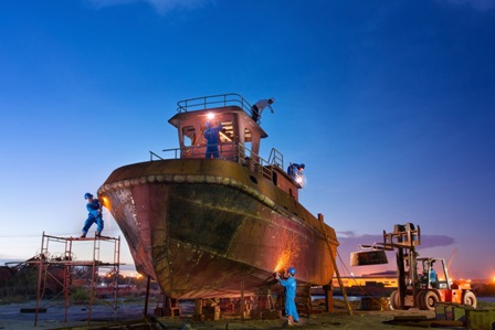 C&ocirc;ng ty Cơ kh&iacute; H&agrave;ng hải miền Nam, 1 trong 3 đơn vị đang được Tổng c&ocirc;ng ty tiến h&agrave;nh CPH