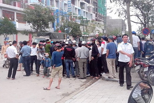 Hiện trường vụ tai nạn