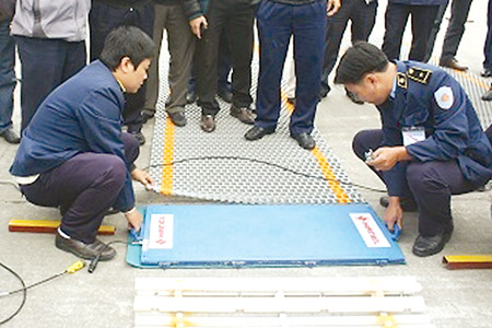 Hanel tập huấn lắp đặt, vận h&agrave;nh v&agrave; bảo quản trạm c&acirc;n cho đại diện c&aacute;c địa phương