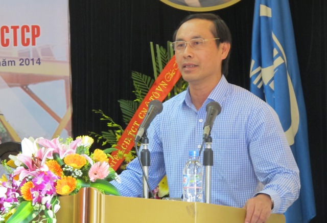 Thứ trưởng L&ecirc; Đ&igrave;nh Thọ mong muốn Vinamotor sẽ định hướng đ&uacute;ng để c&oacute; bước ph&aacute;t triển mạnh sau cổ phần h&oacute;a