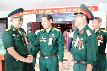 Những người mở đường HCM vui mừng trong ng&agrave;y gặp mặt