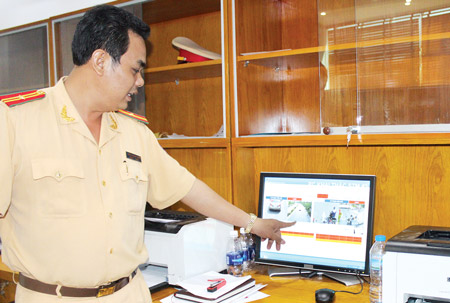 Hệ thống camera gi&aacute;m s&aacute;t tại Đội CSGT TP Bi&ecirc;n H&ograve;a, tỉnh Đồng Nai