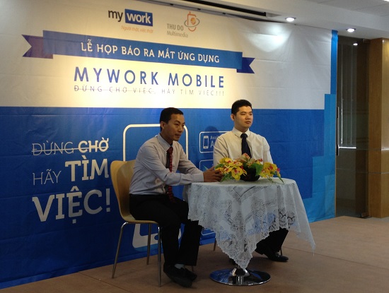 Ứng dụng t&igrave;m việc MyWork Mobile ch&iacute;nh thức ra mắt ng&agrave;y 26/5