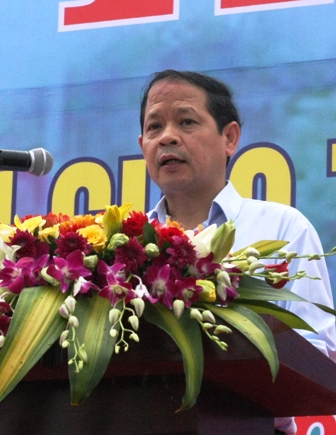 &Ocirc;ng L&yacute; Th&aacute;i Hải, Chủ tịch UBND tỉnh ph&aacute;t biểu