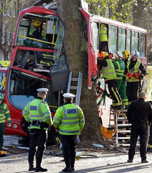 Hiện trường vụ tai nạn
