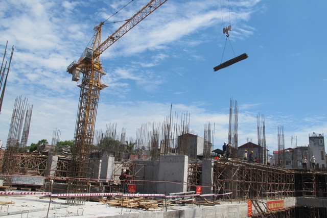 Bệnh viện GTVT đang đầu tư x&acirc;y dựng t&ograve;a nh&agrave; mới với 7 tầng nổi v&agrave; 2 tầng hầm