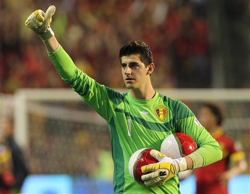 Thủ th&agrave;nh trẻ Courtois tự tin khi đối đầu với Messi