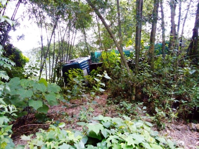 Hiện trường xảy ra vụ TNGT