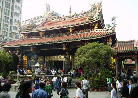 Một miếu tự ở Đ&agrave;i Loan (ảnh TW)