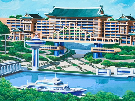 Một kh&aacute;ch sạn được thiết kế cho biển T&acirc;y Barrage 