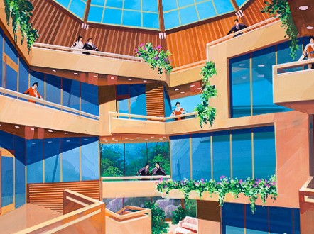 Nội thất b&ecirc;n trong villa Tổ chim tr&ecirc;n n&uacute;i Kumgang