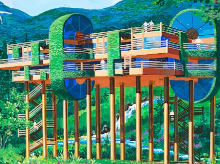 Nh&agrave; dưỡng l&atilde;o bằng gỗ