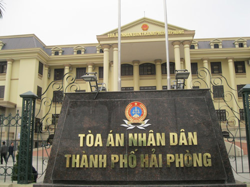 T&ograve;a &aacute;n Nh&acirc;n d&acirc;n TP.Hải Ph&ograve;ng nơi &ocirc;ng Ng&ocirc; Văn Anh từng l&agrave;m việc