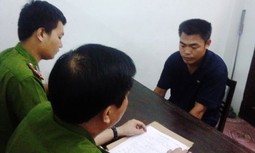 Ho&agrave;ng Long Qu&acirc;n- đối tượng cầm đầu tụ điểm c&aacute; độ tại cơ quan điều tra