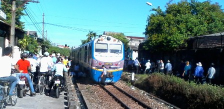 Hiện trường xảy ra vụ tai nạn