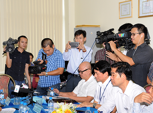 Buổi tọa đ&agrave;m thu h&uacute;t sự quan t&acirc;m đặc biệt của c&aacute;c k&ecirc;nh truyền th&ocirc;ng