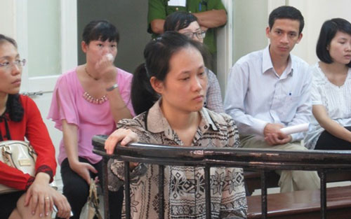 Bị c&aacute;o V&acirc;n Anh tại t&ograve;a (Ảnh: Tiền phong)