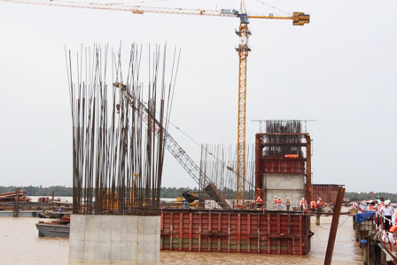 Tiến độ dự &aacute;n cầu Cổ Chi&ecirc;n đang trong tầm kiểm so&aacute;t