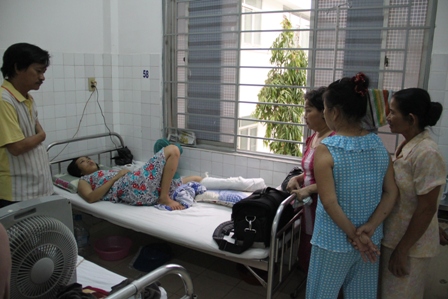 Chị Lê Thi Huyền