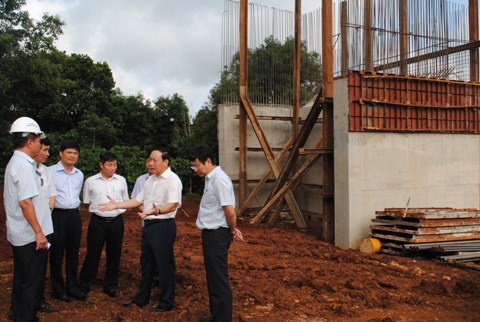 Thứ trưởng chỉ đạo cần phải t&iacute;nh to&aacute;n hợp l&yacute; bảo đảm tiến độ thi c&ocirc;ng