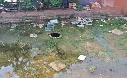 Ho&agrave;ng th&agrave;nh Thăng Long đang bị tổn thương - Ảnh: CTV cung cấp