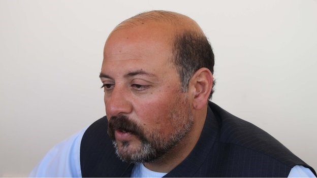 &Ocirc;ng Hashmat Karzai. Ảnh: BBC