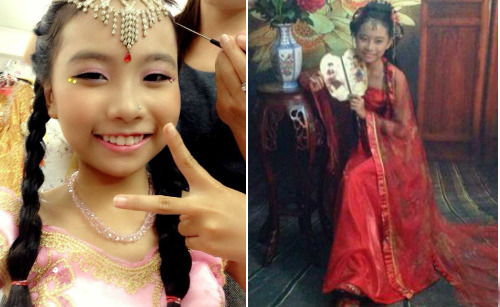 Mới đ&acirc;y, fanpage của &aacute; qu&acirc;n Giọng h&aacute;t Việt nh&iacute; đăng tải loạt ảnh Phương Mỹ Chi duy&ecirc;n d&aacute;ng trong trang phục Ấn Độ, khiến c&aacute;c fan kh&ocirc;ng khỏi t&ograve; m&ograve;. 