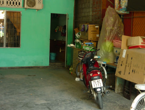 Nh&agrave; trọ nơi xảy ra &aacute;n mạng