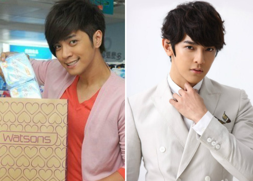 La Ch&iacute; Tường (tr&aacute;i) v&agrave; U&ocirc;ng Đ&ocirc;ng Th&agrave;nh (phải) được biết l&agrave; như sao nam ti&ecirc;n phong trong chiến dịch quảng c&aacute;o băng vệ sinh cho phụ nữ