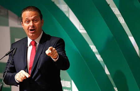 Ứng vi&ecirc;n Tổng thống của Đảng X&atilde; hội chủ nghĩa Eduardo Campos (Nguồn: AFP)