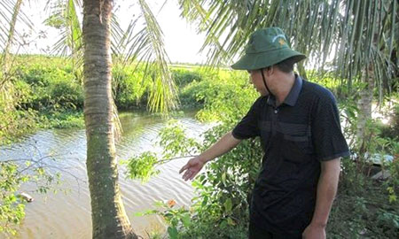 Vị tr&iacute; t&igrave;m thấy x&aacute;c nạn nh&acirc;n