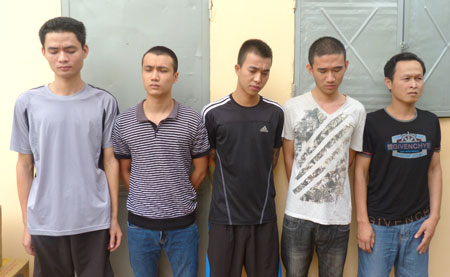 C&aacute;c đối tượng tại cơ quan c&ocirc;ng an