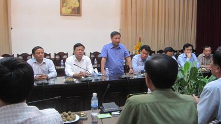 Đại t&aacute; NGuyễn Đ&igrave;nh THuận - Cục trưởng Cục ANKT tổng hợp c&aacute;m ơn Bộ trưởng đ&atilde; tạo điều kiện cho c&aacute;n bộ chiến sỹ C&ocirc;ng an l&agrave;m việc hiệu quả