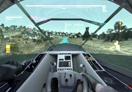 M&ocirc; phỏng buồng l&aacute;i của GXV-T. 