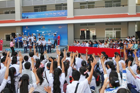 Cuộc thi đ&atilde; tạo một s&acirc;n chơi bổ &iacute;ch cho c&aacute;c em học sinh